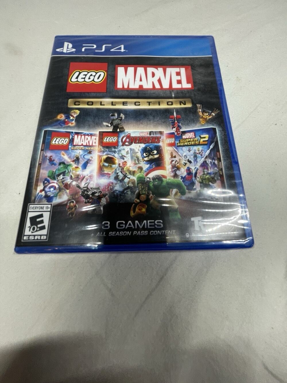 Factory Sealed LEGO Marvel Collection PS4 Action Adventure Multiplayer